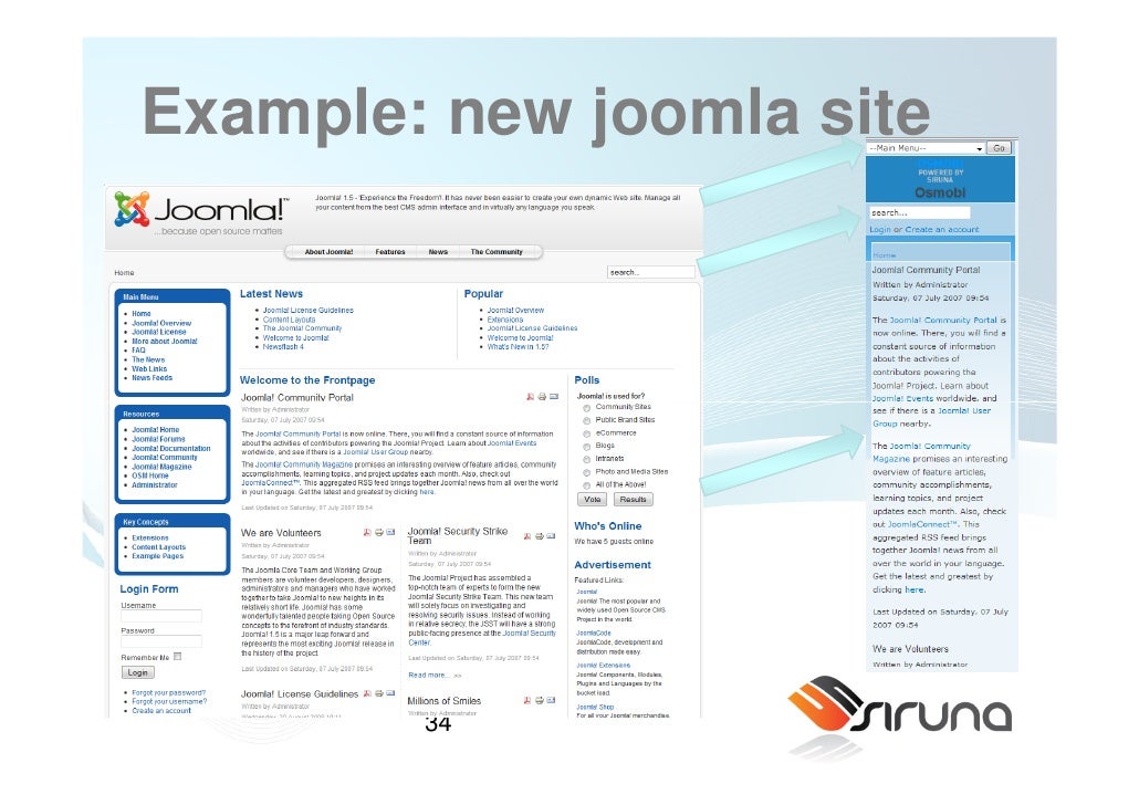 websites with joomla 2 how to install joomla when it comes to installing joomla to your website, you have two options: manual and automatic installation the automatic installation, more exact, the. websites with joomla 2 how to install joomla when it comes to installing joomla to your website, you have two options: manual and automatic installation the automatic installation, more exact, the.
